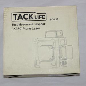 Tacklife Cross Line Laser Level 3 x 360° NEW